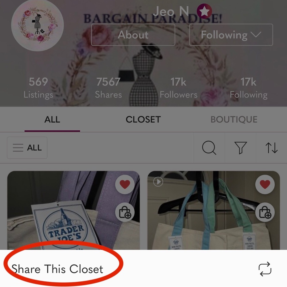 POSHMARK STORE REFERRAL. Check Out This Amazing Closet. 

🧤🧣🧢👚👖🧥👕